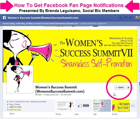 Get Page Notifications Facebook