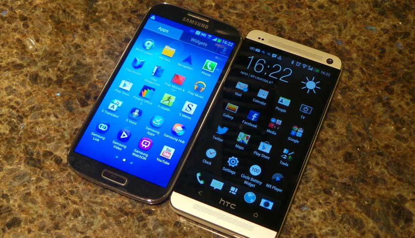 Htc One Vs Samsung Galaxy S4