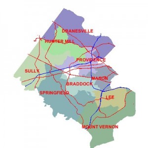 Northern Virginia Zip Code Map