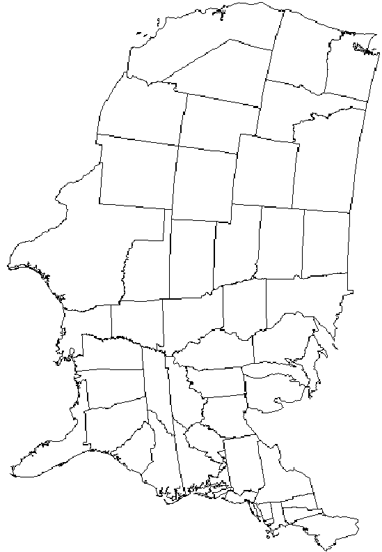 Usa States And Capitals Map Printable